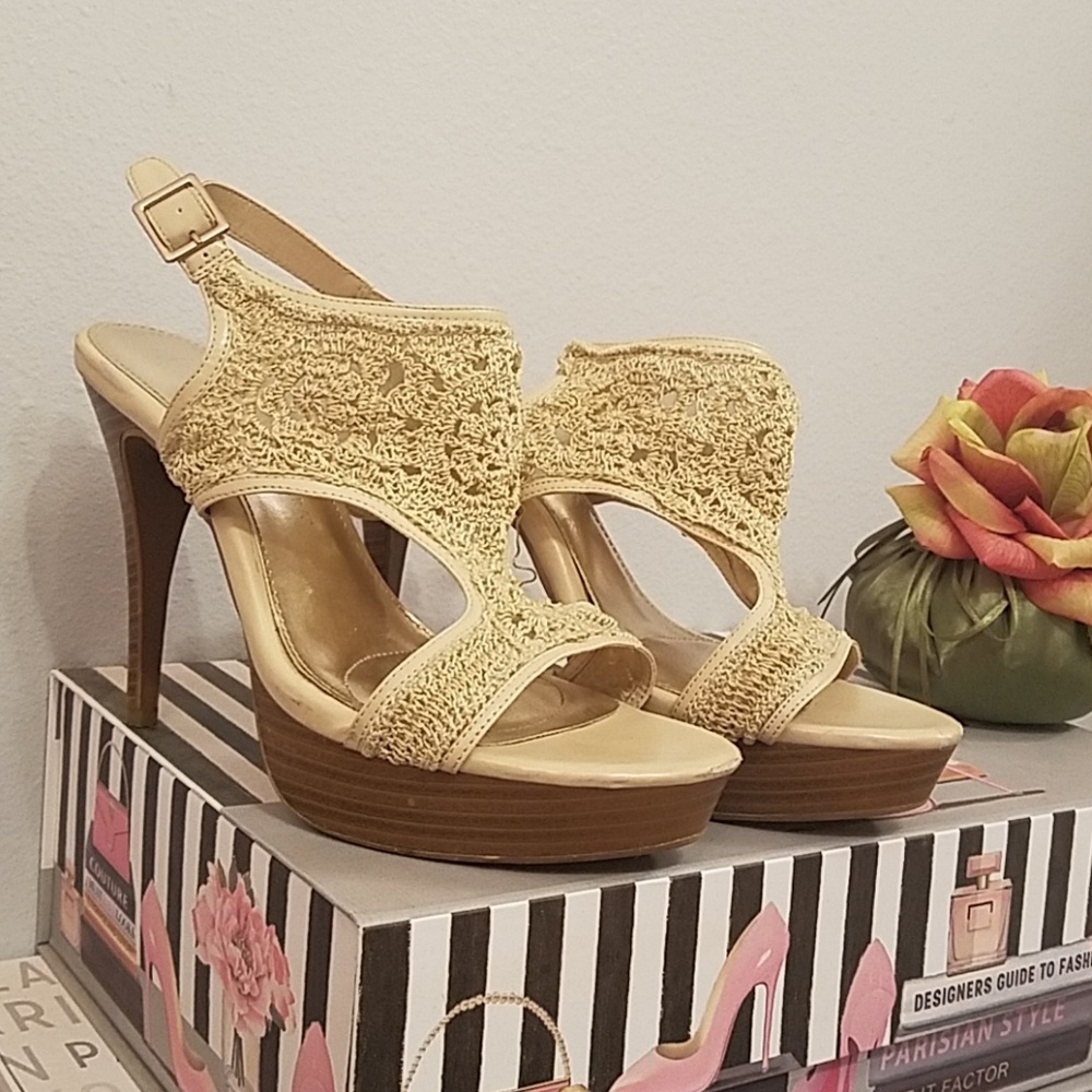 Crochet/like summer heels